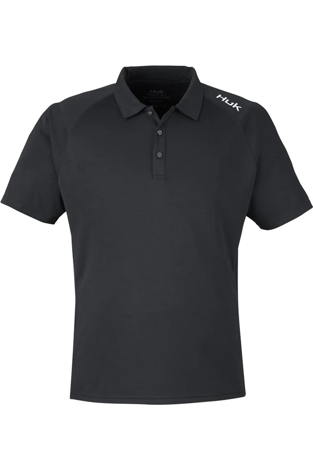 HUK Men's LoPro Solid Performance Polo