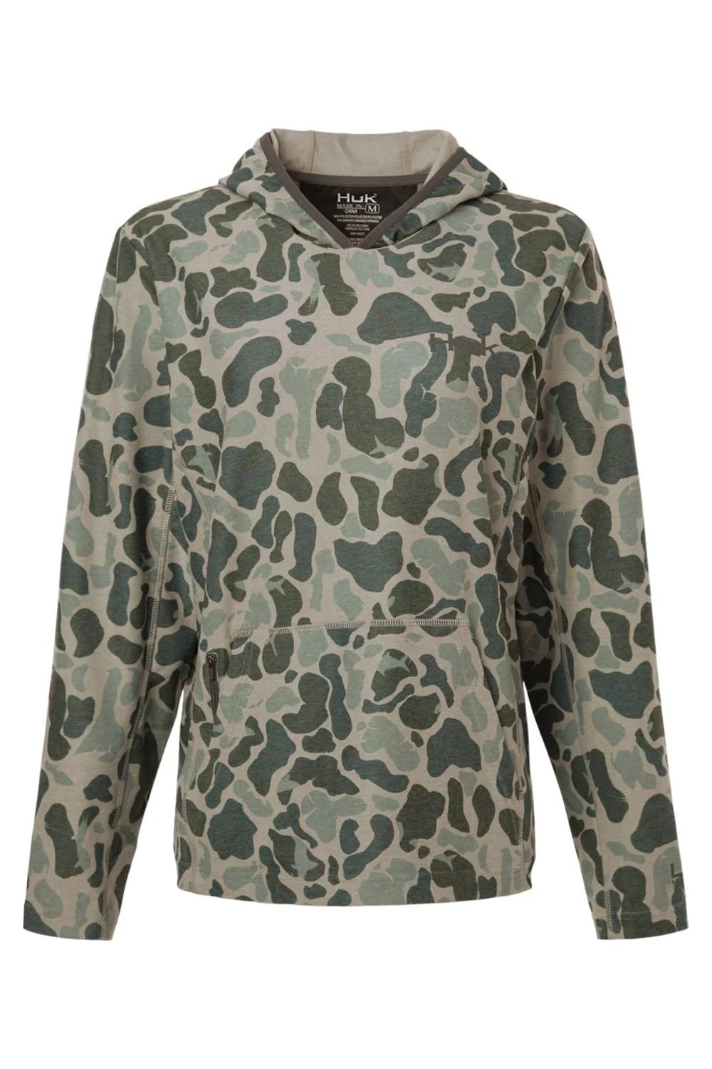 HUK Women's Coldfront+ KC Print Hooded Sweatshirt