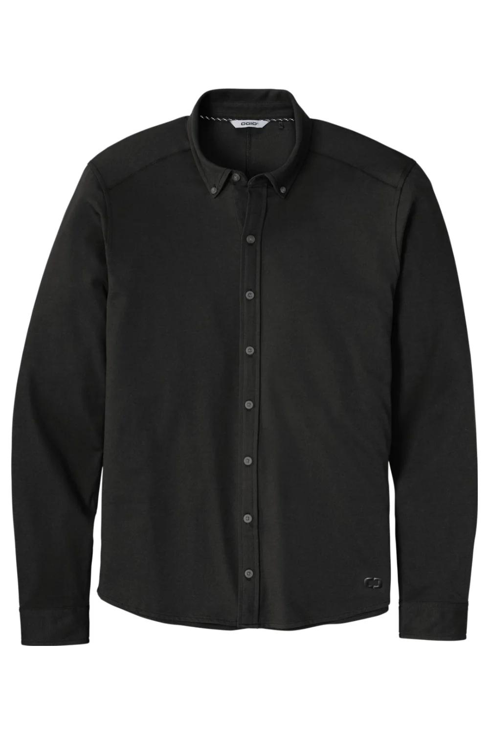 OGIO Code Stretch Long Sleeve Button-Up
