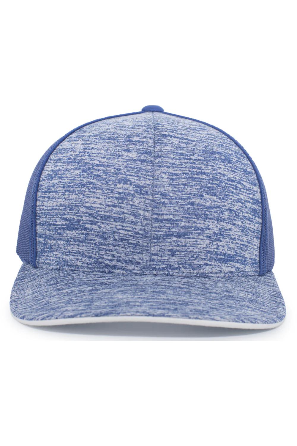 Pacific Headwear Aggressive Heather Trucker Snapback Cap
