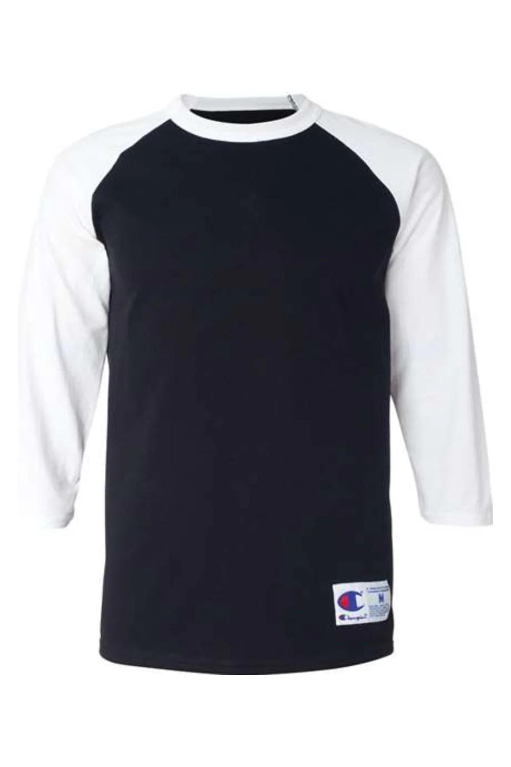 Champion Unisex Raglan Sleeve Baseball T-Shirt
