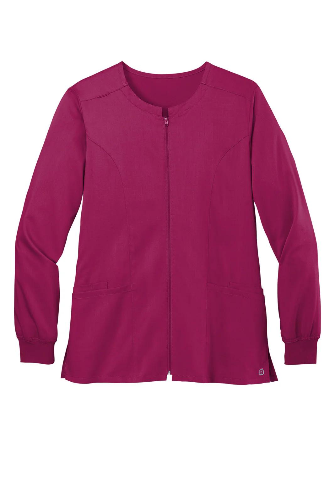 Wink Women’s Premiere Flex Full-Zip Scrub Jacket