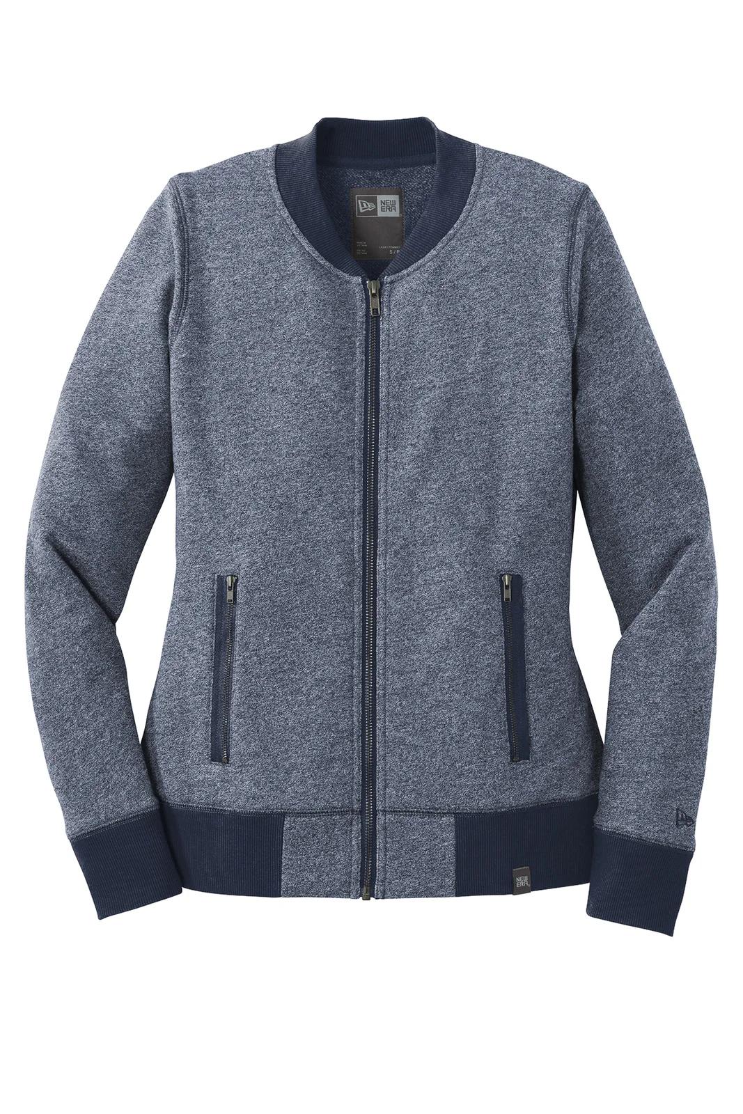 New Era Ladies French Terry Baseball Full-Zip (Discontinued/while supplies last)