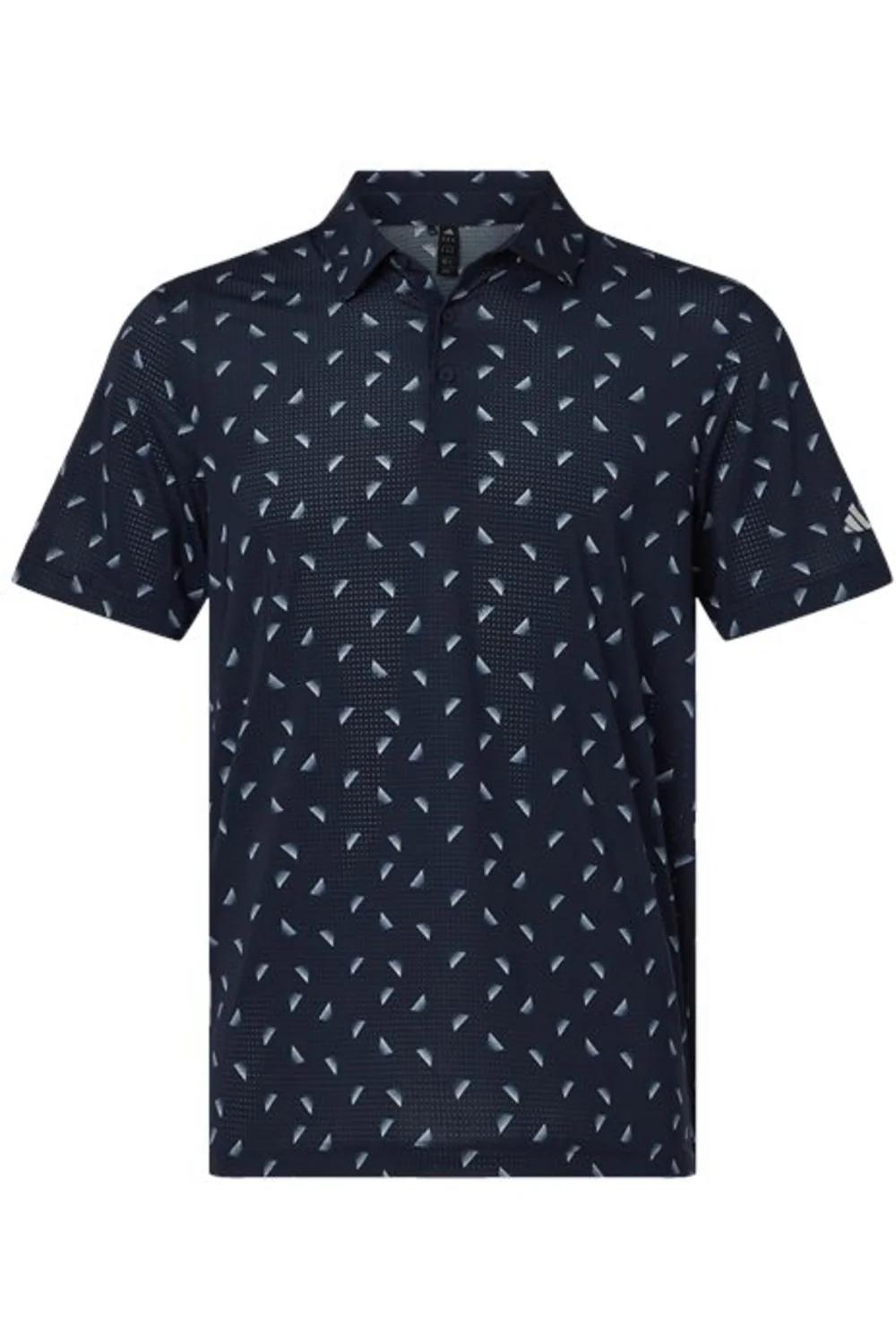 Adidas Men's Ultimate365 Mesh Print Polo