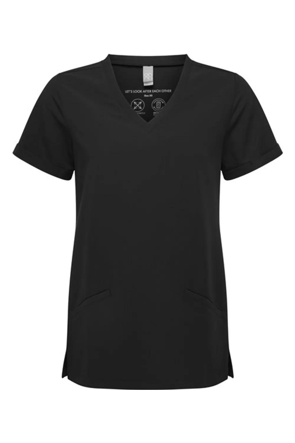 Onna Women's Invincible V-Neck Stretch Scrub Top