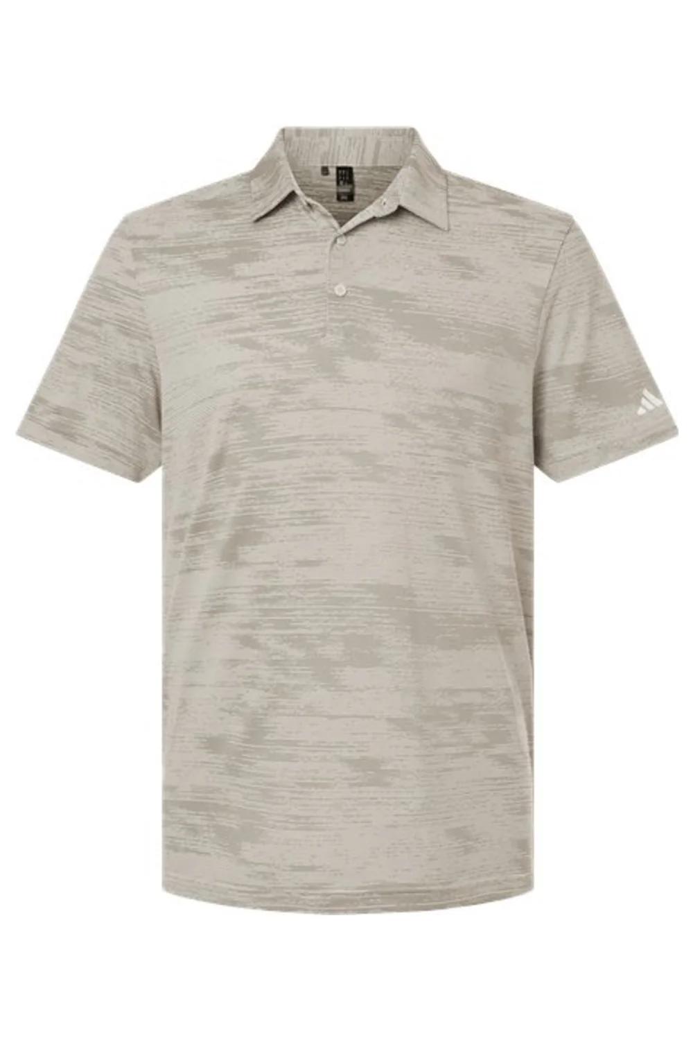 Adidas Ultimate365 Textured Stripe Polo