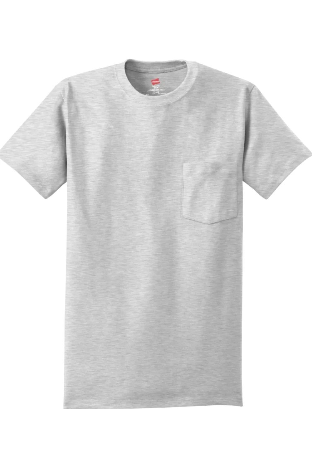 Hanes Authentic Pocket T-Shirt