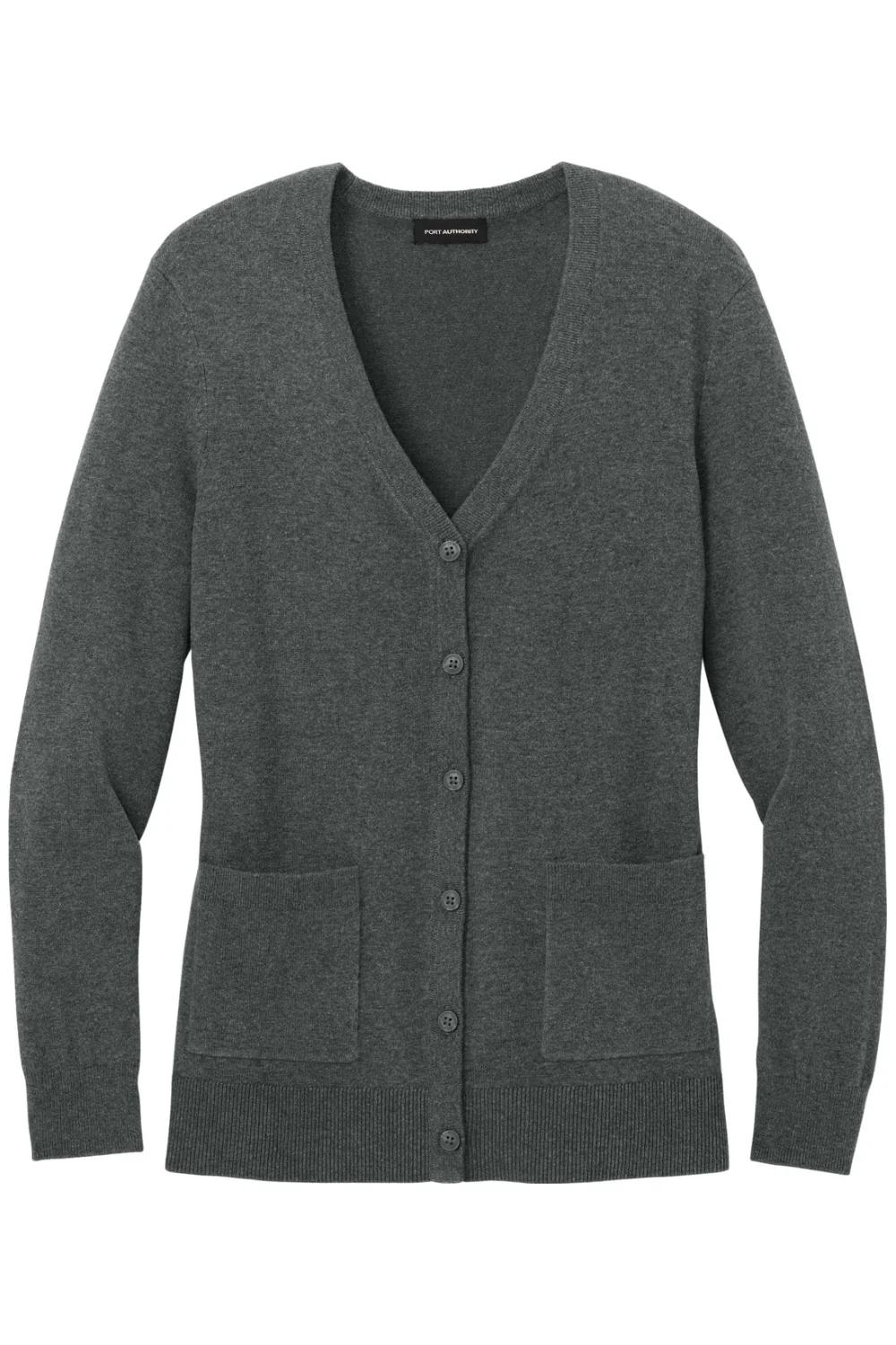 Port Authority Women's Easy Care Button-Up Cardigan Sweater