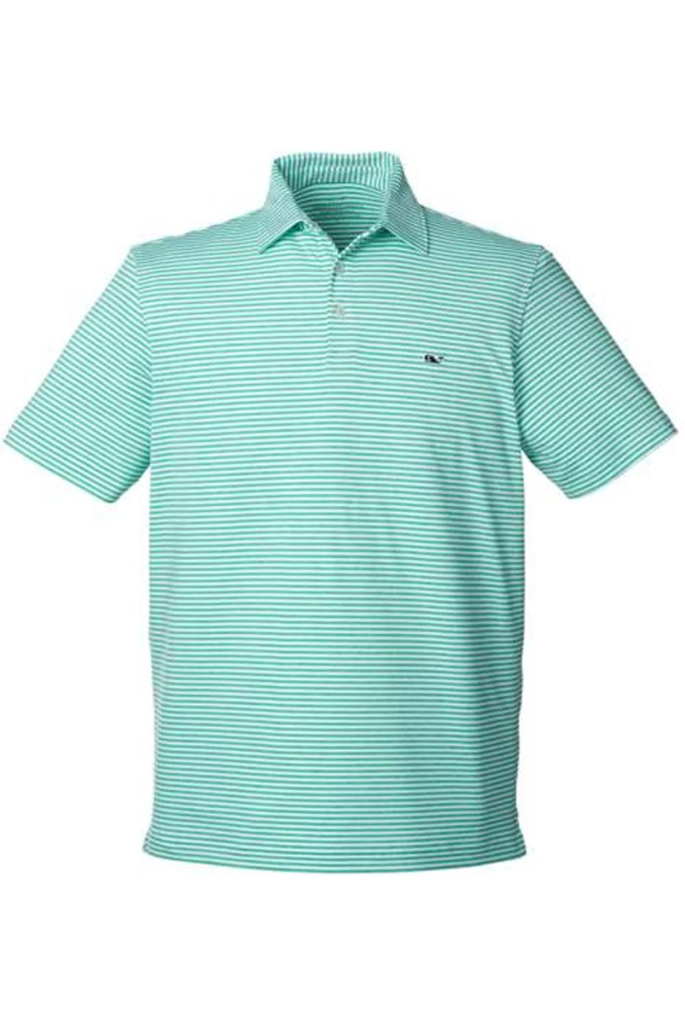 Vineyard Vines Heathered Winstead Sankaty Polo