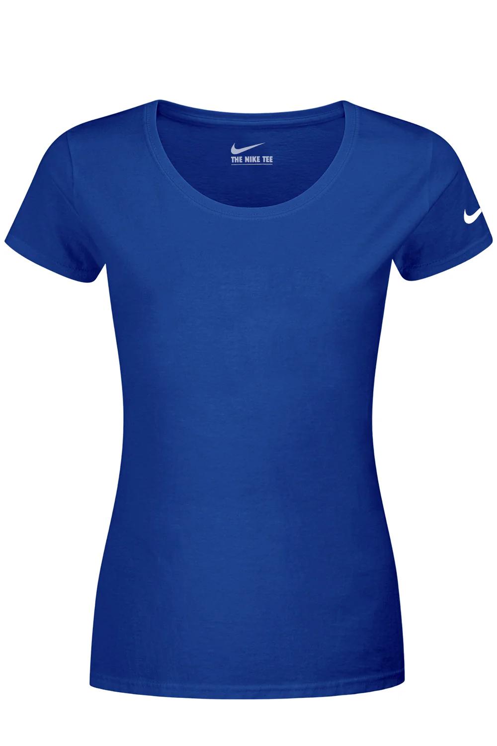 Nike Ladies Dri-FIT Cotton/Poly Scoop Neck Tee