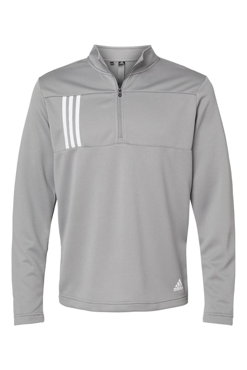 Adidas 3-Stripes Double Knit Quarter-Zip Pullover