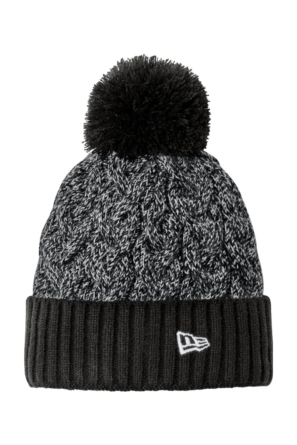 New Era Marled Knit Pom Beanie