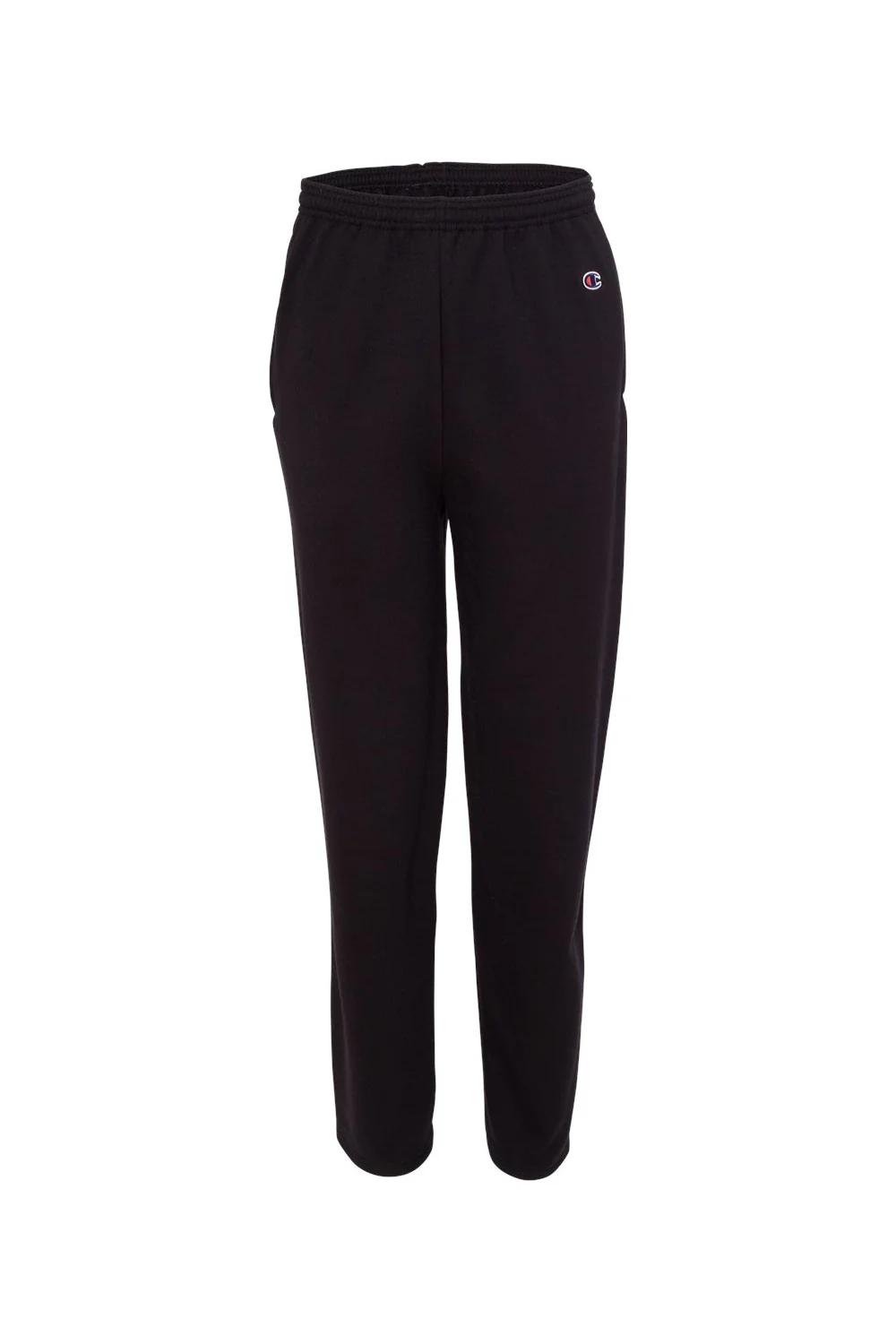 Champion Adult Powerblend Open-Bottom Fleece Pant with Pockets